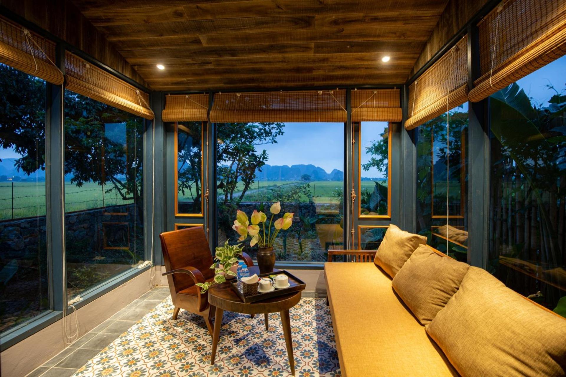 Chezcao Rice Field Ecolodge Нин Бин Екстериор снимка